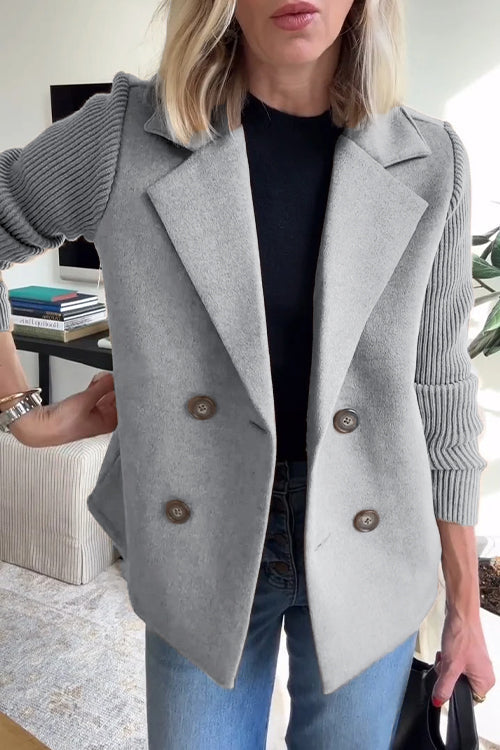 Lenora™ | Premium Tyylikäs Neulehiha Blazer