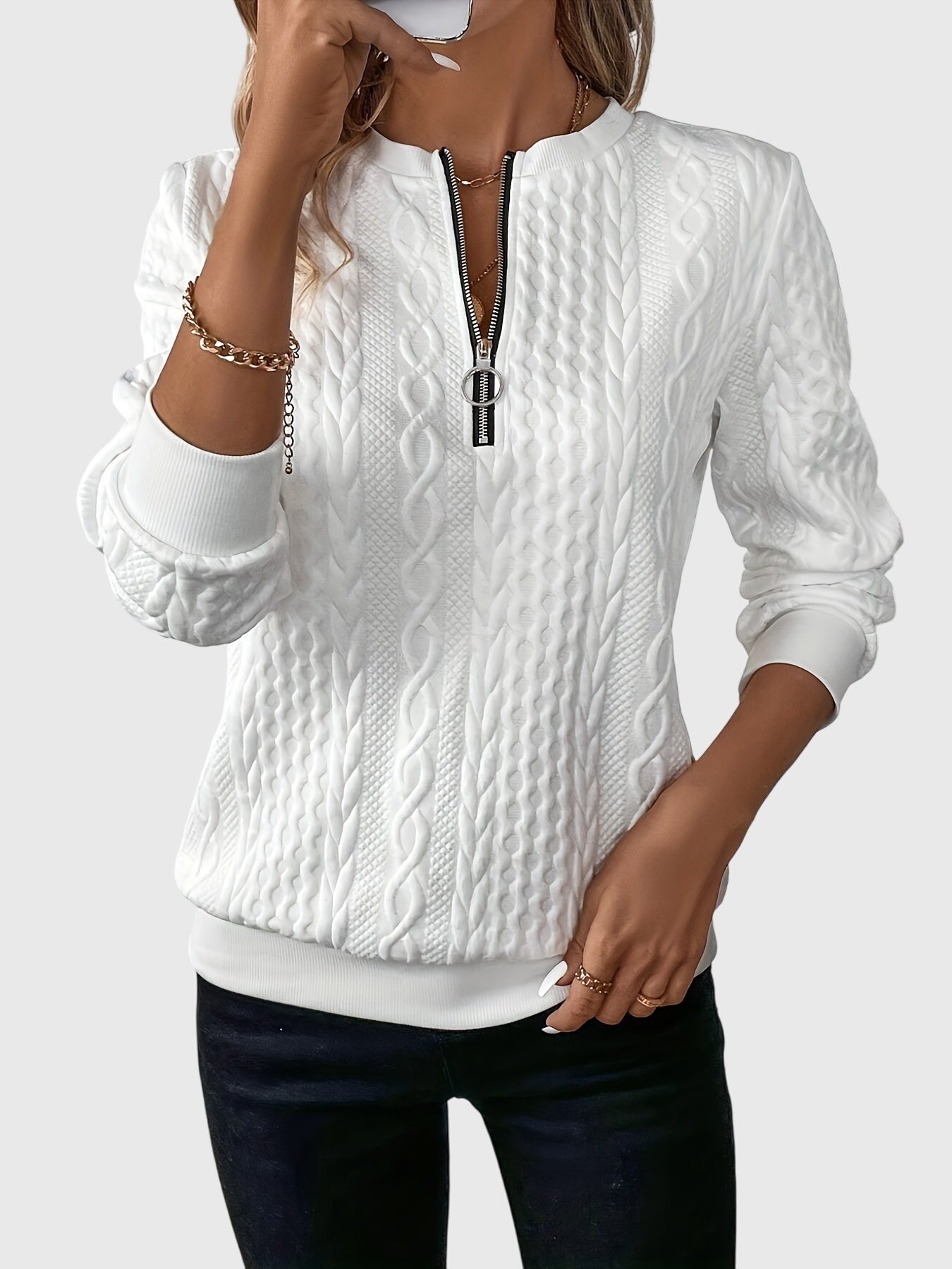 Nora™ | Vetoketjullinen neule