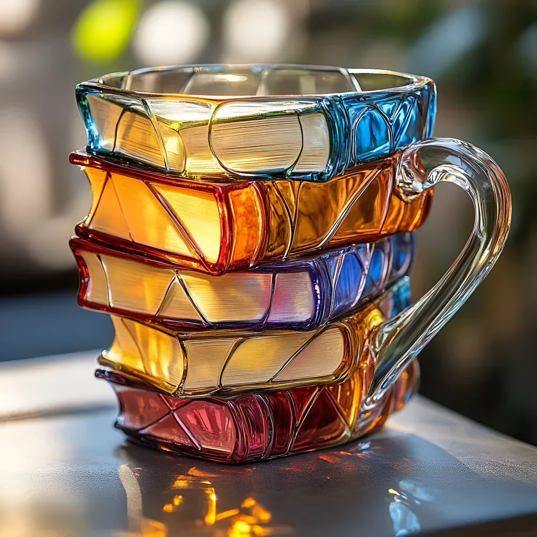 Kirja Mukki | Mukki, joka on muotoiltu kuin pinottu kirja