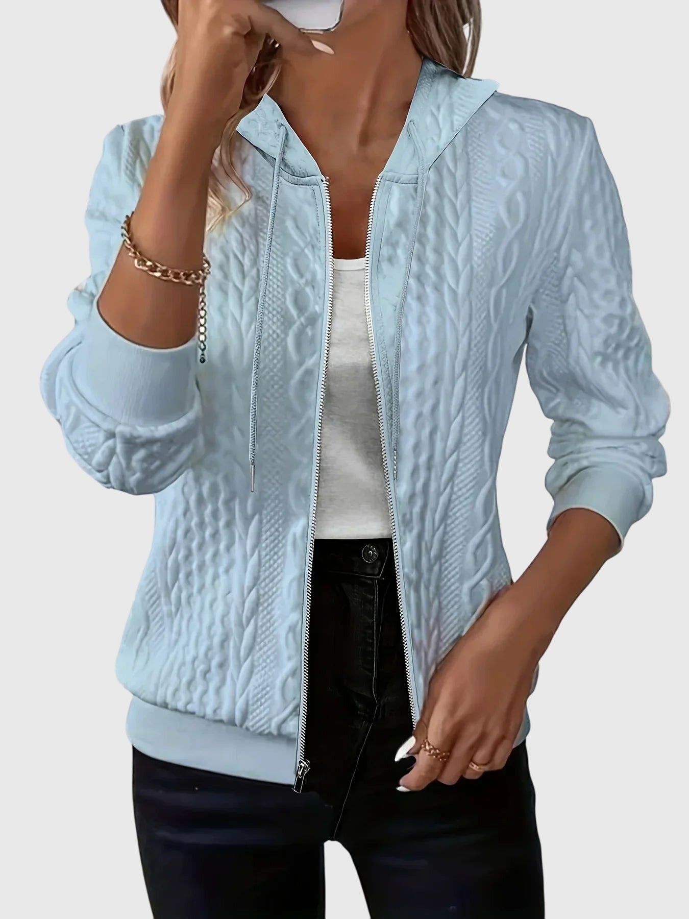 Lena™ - Vetoketjullinen huppari